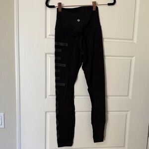 lululemon athletica Black High-Waisted Leggings